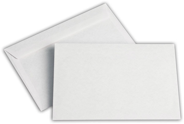 Briefumschlag 105x155mm ohne Fenster weiss 70g